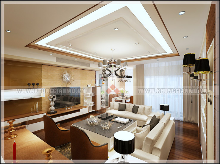 Thiết kế nội thất chung cư N105 Nguyễn Phong Sắc